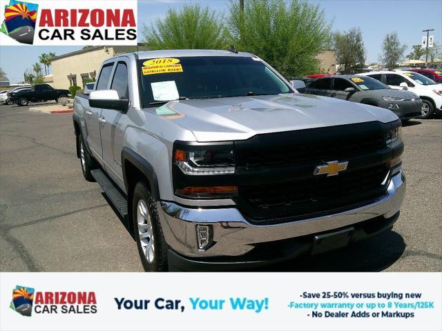 used 2018 Chevrolet Silverado 1500 car, priced at $31,388