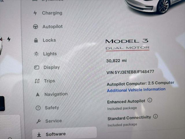 used 2018 Tesla Model 3 car, priced at $26,232