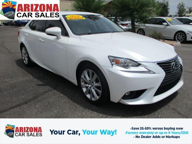 used 2016 Lexus IS 200t car, priced at $21,548