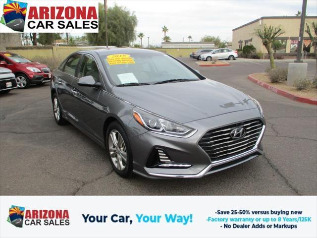 used 2018 Hyundai Sonata car, priced at $15,500