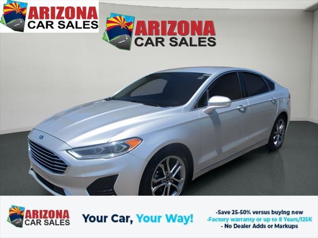 used 2019 Ford Fusion car, priced at $13,887