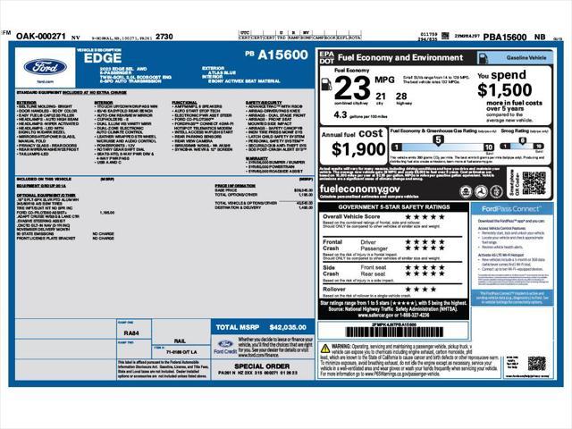 used 2023 Ford Edge car, priced at $22,850