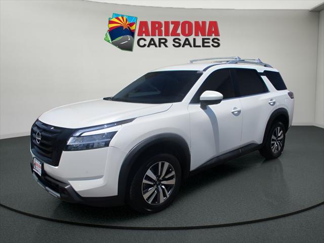 used 2023 Nissan Pathfinder car, priced at $32,704