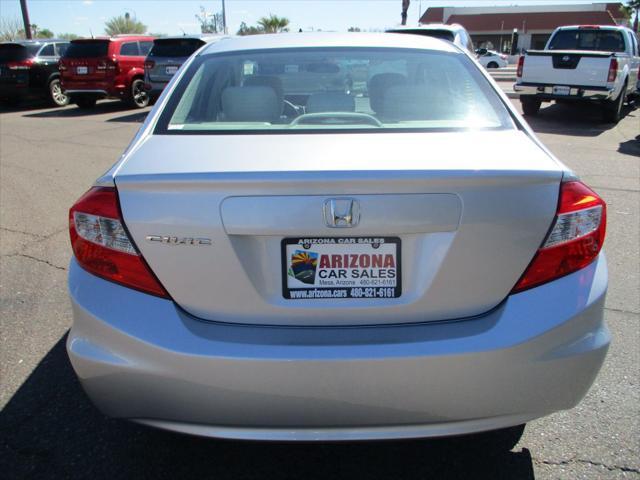 used 2012 Honda Civic car, priced at $12,880