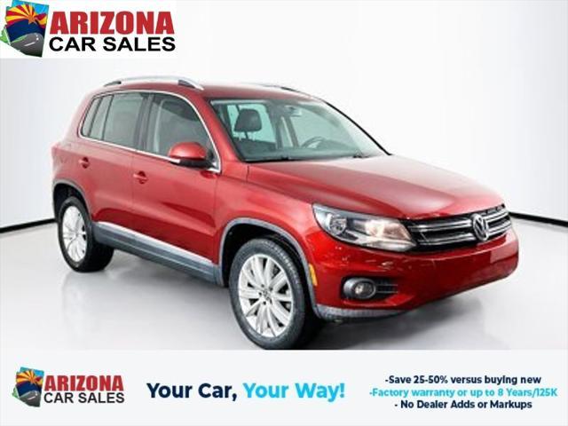 used 2016 Volkswagen Tiguan car, priced at $13,596