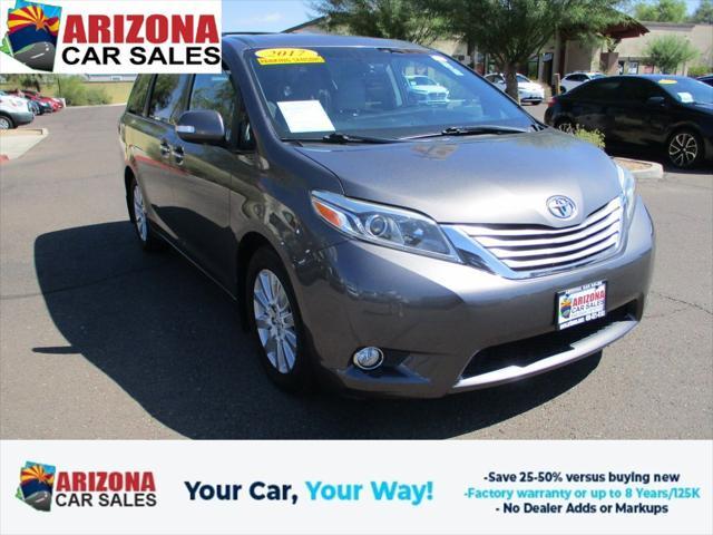 used 2017 Toyota Sienna car, priced at $29,048