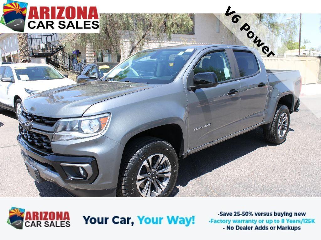 used 2021 Chevrolet Colorado car, priced at $27,377