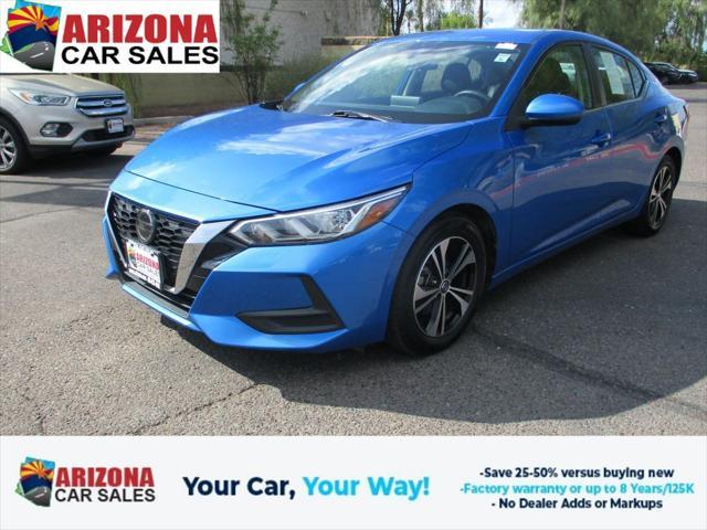 used 2021 Nissan Sentra car, priced at $16,888