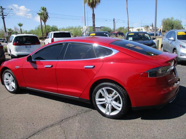 used 2014 Tesla Model S car, priced at $18,762