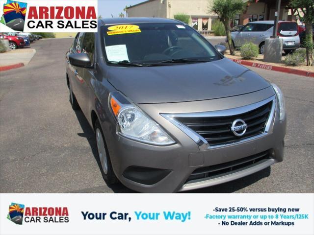 used 2017 Nissan Versa car, priced at $8,243