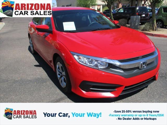 used 2018 Honda Civic car, priced at $17,794