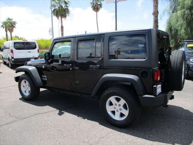 used 2015 Jeep Wrangler Unlimited car, priced at $22,234