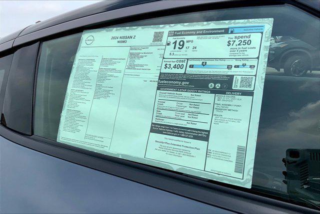 new 2024 Nissan Z car, priced at $63,397