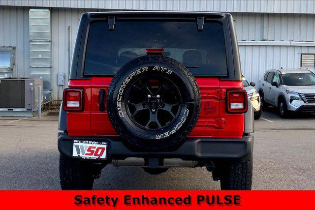 used 2022 Jeep Wrangler car, priced at $28,996