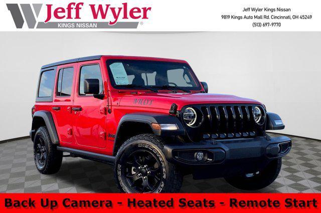 used 2022 Jeep Wrangler car, priced at $29,292