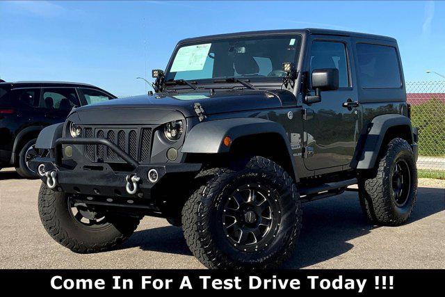 used 2016 Jeep Wrangler car, priced at $20,353