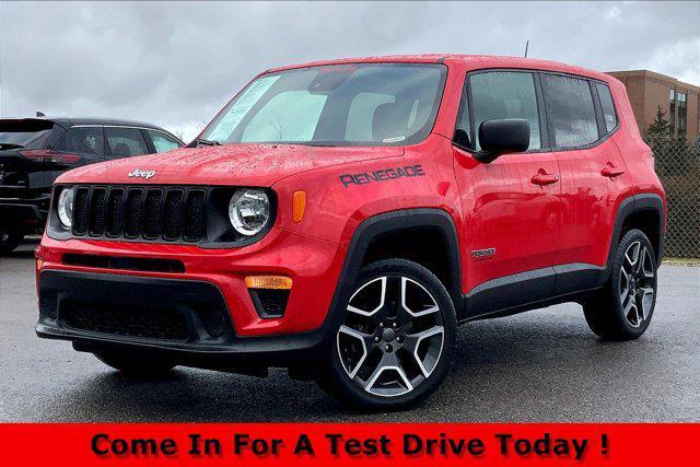 used 2021 Jeep Renegade car, priced at $18,928