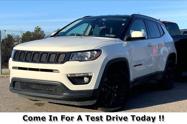 used 2021 Jeep Compass car, priced at $20,074