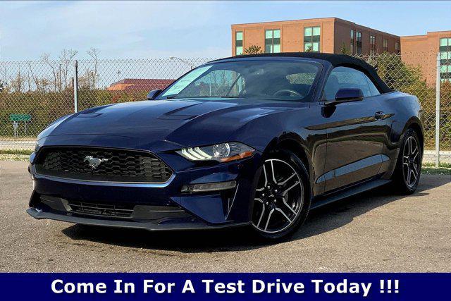 used 2020 Ford Mustang car, priced at $17,628