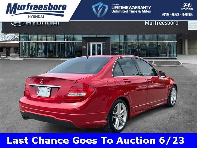 used 2014 Mercedes-Benz C-Class car, priced at $4,995