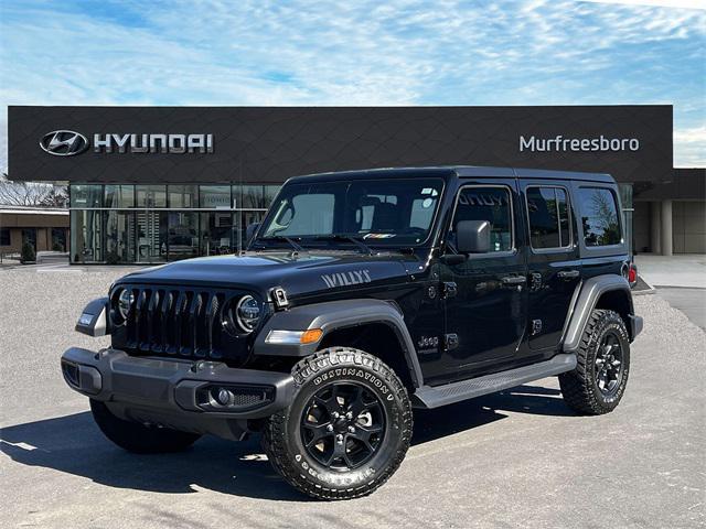 used 2021 Jeep Wrangler car, priced at $32,874