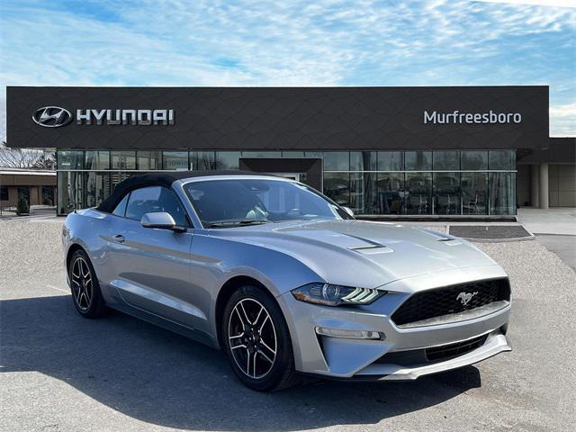 used 2021 Ford Mustang car, priced at $22,129