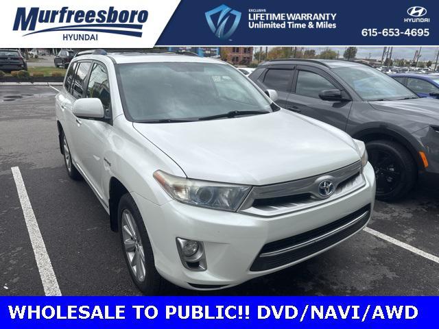 used 2012 Toyota Highlander Hybrid car, priced at $10,995