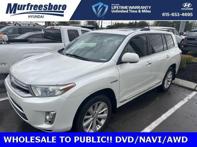 used 2012 Toyota Highlander Hybrid car, priced at $10,995