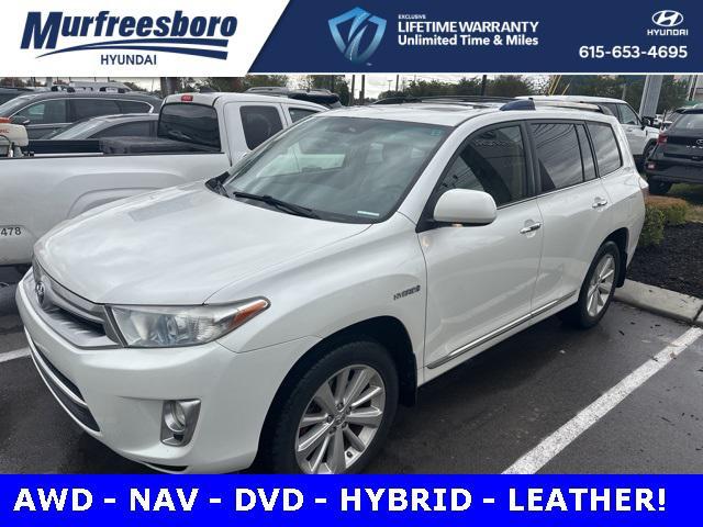 used 2012 Toyota Highlander Hybrid car, priced at $13,490