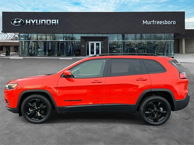 used 2021 Jeep Cherokee car, priced at $17,789