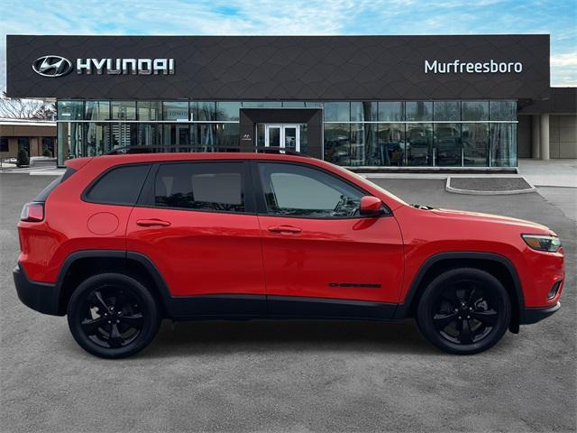 used 2021 Jeep Cherokee car, priced at $17,789