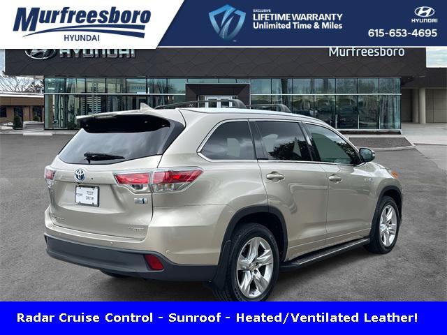 used 2015 Toyota Highlander Hybrid car, priced at $18,681