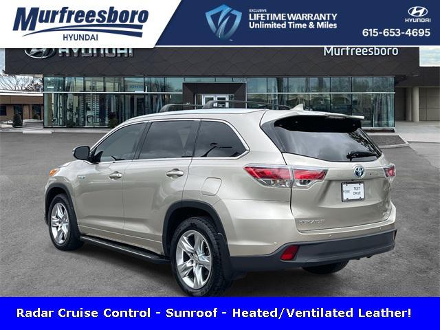 used 2015 Toyota Highlander Hybrid car, priced at $18,681