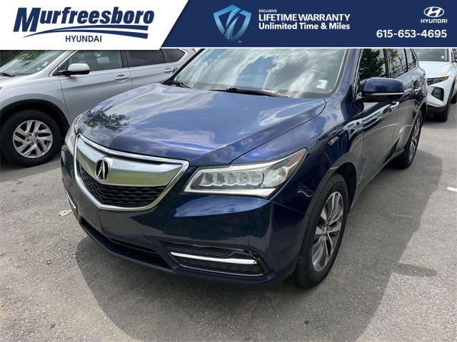 used 2016 Acura MDX car, priced at $9,889