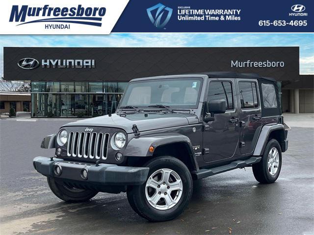 used 2018 Jeep Wrangler JK Unlimited car, priced at $22,989