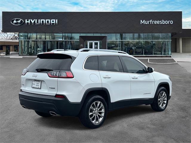 used 2021 Jeep Cherokee car, priced at $20,854
