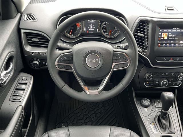 used 2021 Jeep Cherokee car, priced at $20,854