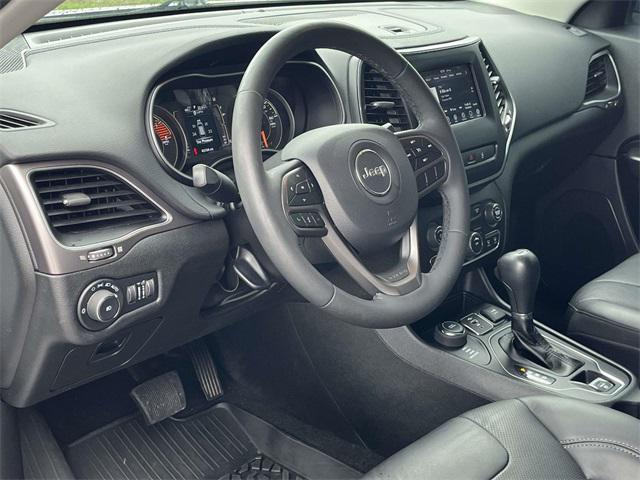used 2021 Jeep Cherokee car, priced at $20,854