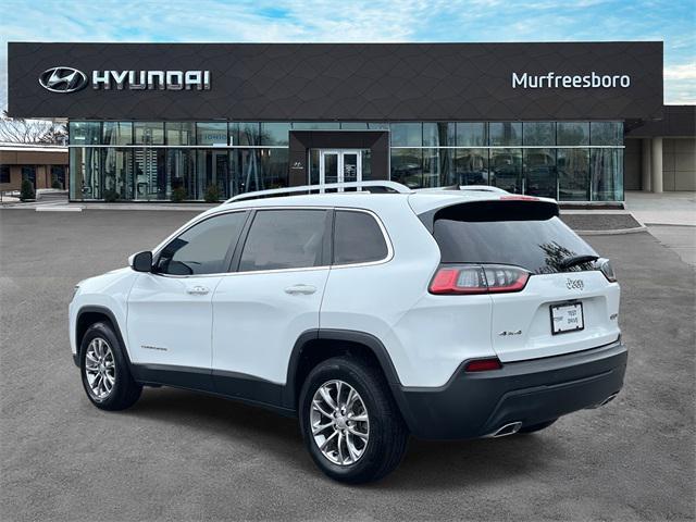 used 2021 Jeep Cherokee car, priced at $20,854