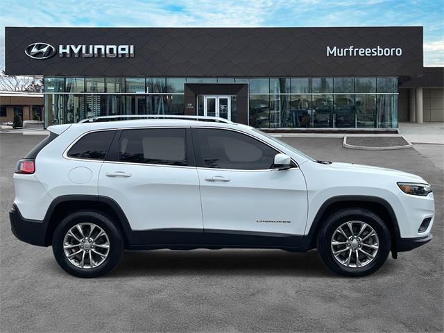 used 2021 Jeep Cherokee car, priced at $20,854