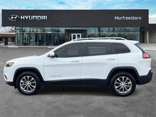 used 2021 Jeep Cherokee car, priced at $20,854