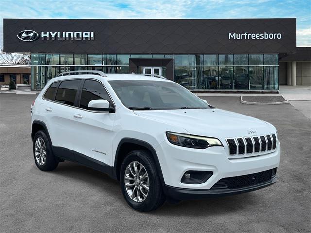 used 2021 Jeep Cherokee car, priced at $20,854