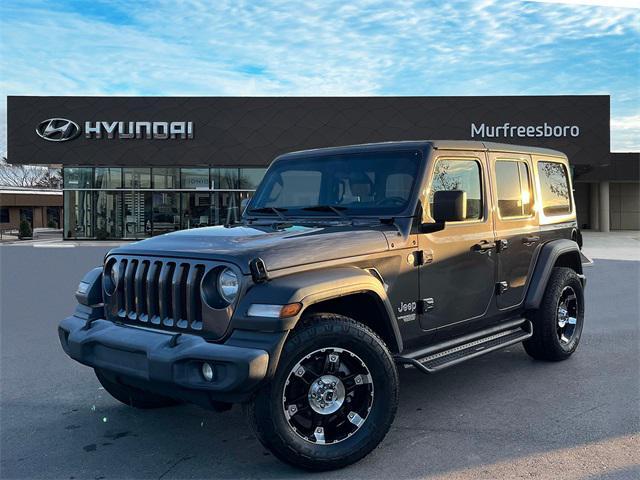 used 2018 Jeep Wrangler Unlimited car, priced at $23,165