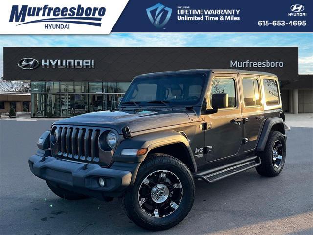 used 2018 Jeep Wrangler Unlimited car, priced at $23,319