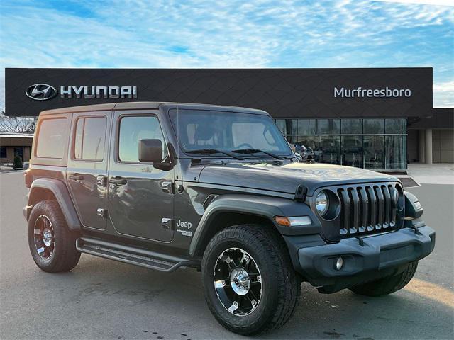 used 2018 Jeep Wrangler Unlimited car, priced at $23,165