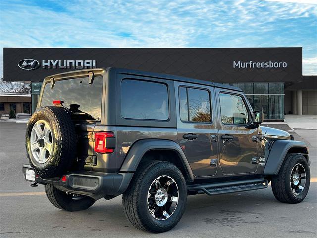 used 2018 Jeep Wrangler Unlimited car, priced at $23,165