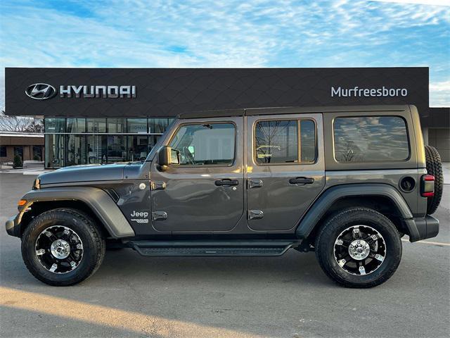 used 2018 Jeep Wrangler Unlimited car, priced at $23,165