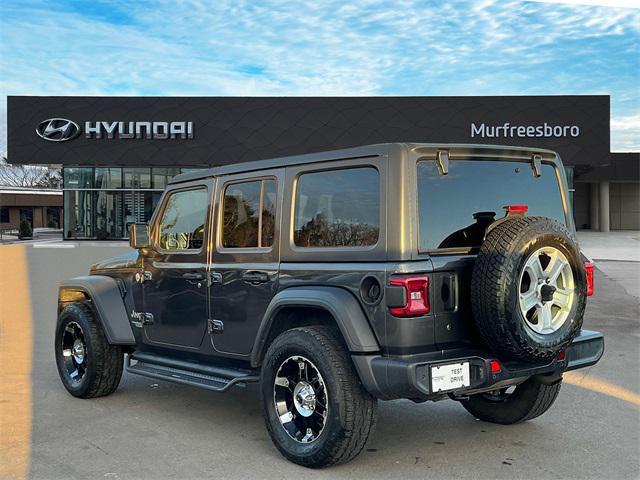 used 2018 Jeep Wrangler Unlimited car, priced at $23,165