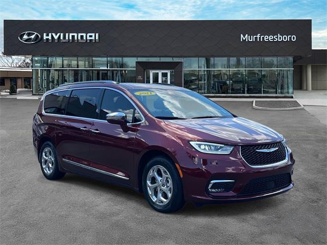 used 2021 Chrysler Pacifica Hybrid car, priced at $27,378