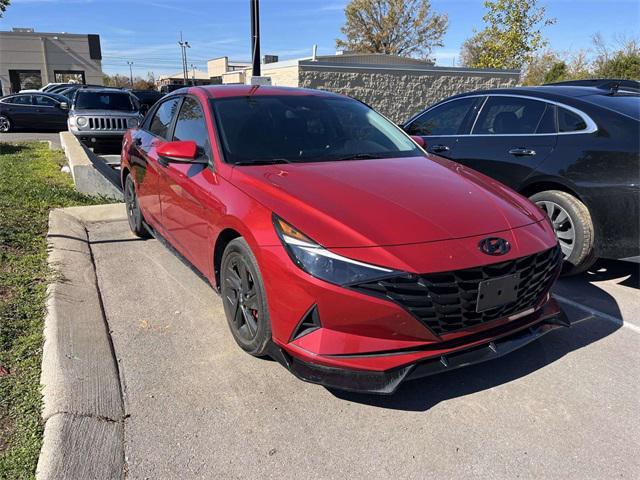 used 2022 Hyundai Elantra car, priced at $17,751